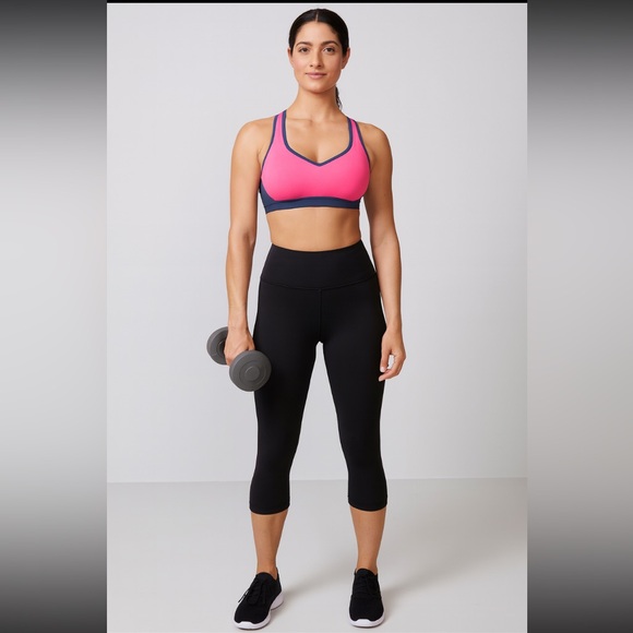 Pink Power Smooth Sports Bra - Picture 1 of 5